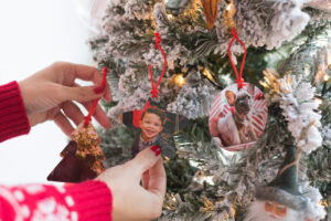 Adornos personalizados para el árbol de Navidad