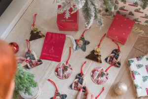 Adornos personalizados para el árbol de Navidad