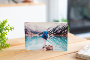 Bloque de metacrilato 10x15 cm personalizado con foto