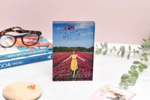 Bloque de metacrilato 10×15 cm.