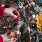 Bola personalizada con fotos para árbol de Navidad