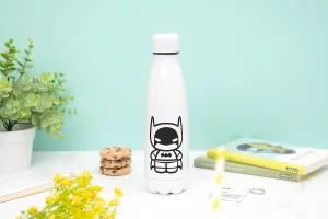 Botella térmica personalizada para papá con la frase “Papá, mi héroe favorito” y su nombre.