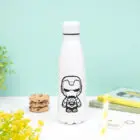 Botella térmica personalizada para papá con la frase “Papá, mi héroe favorito” y su nombre.