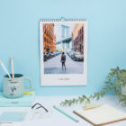 Calendario de pared clásico en tamaño A4