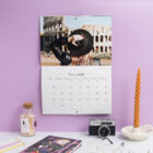 Calendario de pared Slim en tamaño A5
