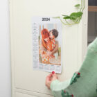 Calendario imán grande 18x27 cm.