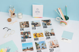 Calendario Imán Retro