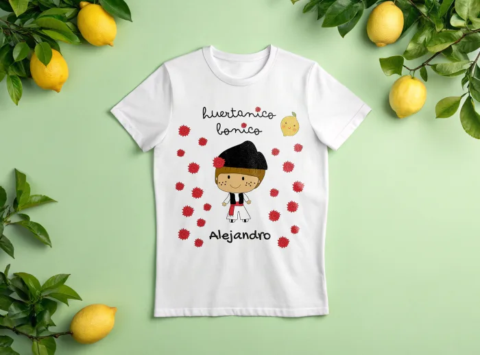 Camiseta niño huertano