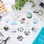 Imanes hexagonales. Pack de 12 unidades