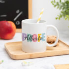 Taza personaliza con la palabra "Profe", el nombre del profesor y de los alumnos