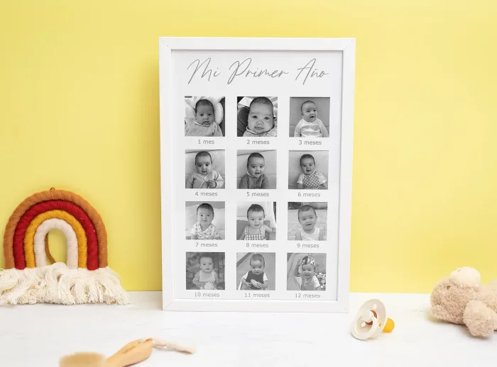 Lámina Mis primeros 12 meses Lámina Mis primeros 12 meses