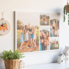 Lienzo collage slim 60x45 cm.