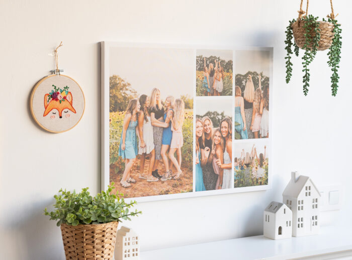 Lienzo collage slim 60x45 cm.