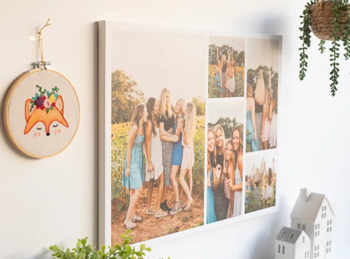 Lienzo collage slim 60x45 cm.