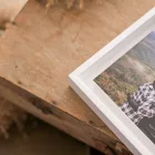 Marco flotante 15x20 cm. blanco