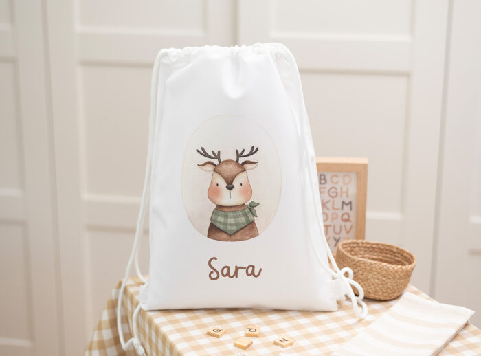 Mochila cuerdas ciervo