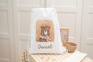 Mochila de cuerdas Oso