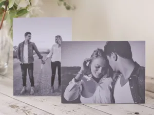 Portafotos de madera