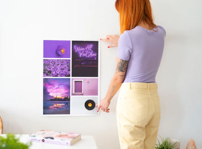 Póster collage con fotos