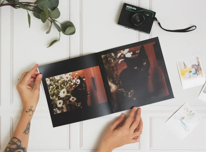 Revista de fotos Cuadrada