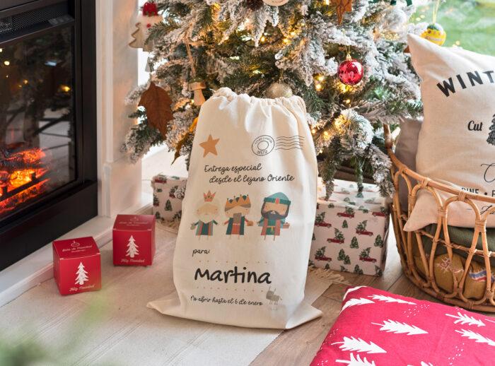 Saco Reyes Magos grande personalizado