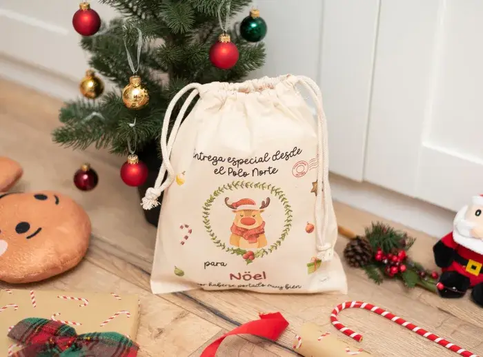 saco regalos papa noel pequeño 3