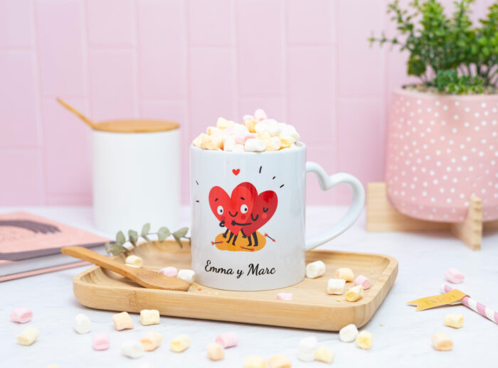 Taza enamorados
