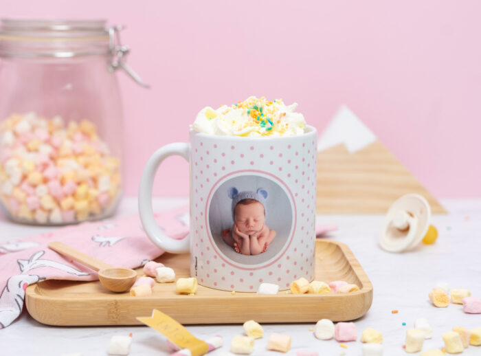 Tazar personalizada para la mejor mamá del mundo con frase y foto