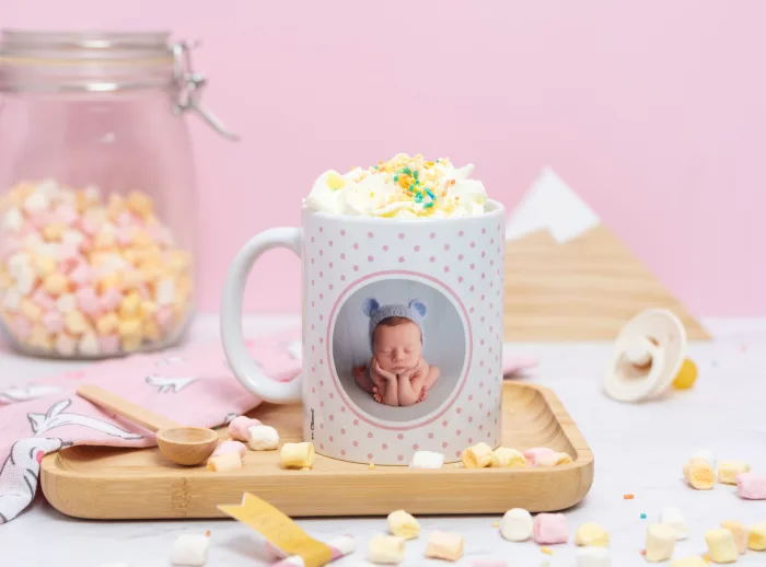 Tazar personalizada para la mejor mamá del mundo con frase y foto