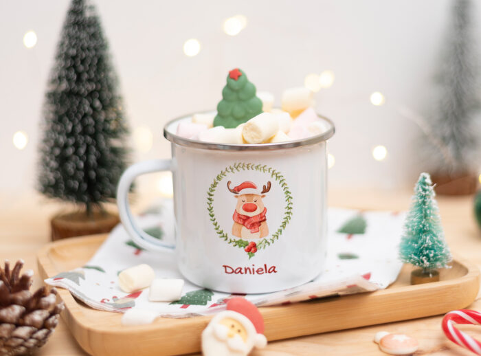 taza metalica navidad 2
