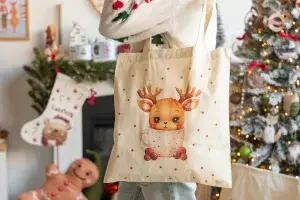Tote Bag Navideña